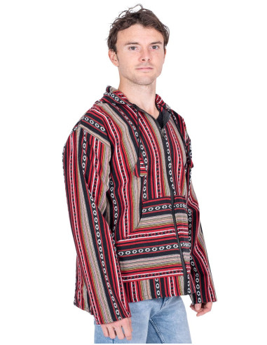 Handmade cotton hippie jacket in a boho style |...