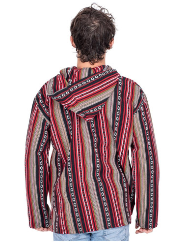 Handmade cotton hippie jacket in a boho style |...