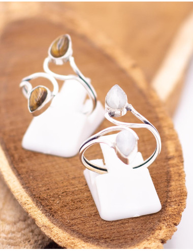 anillo-plateado-ajustable-piedras-minerales-india