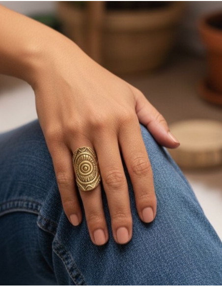 anillo-joyeria-etnica-grande-dorado-kimago