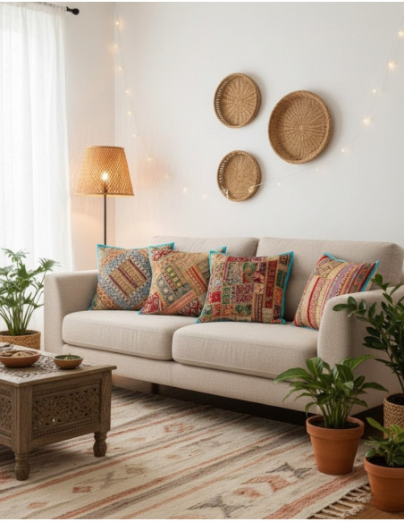 cojin-etnico-celeste-detalles-brillantes-bordado