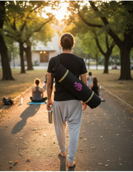 Om yoga bag cotton