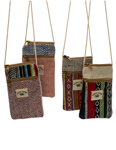 Mobile hemp shoulder bag