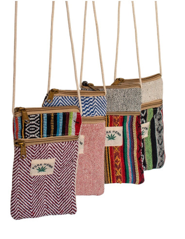 Mobile hemp shoulder bag