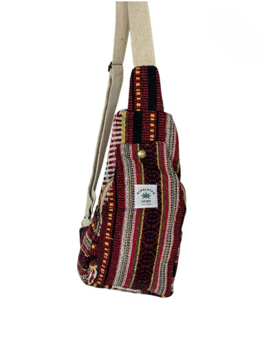 Colorful hemp backpack