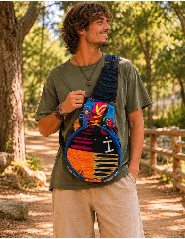 BMH0002 - Patchwork Backpack