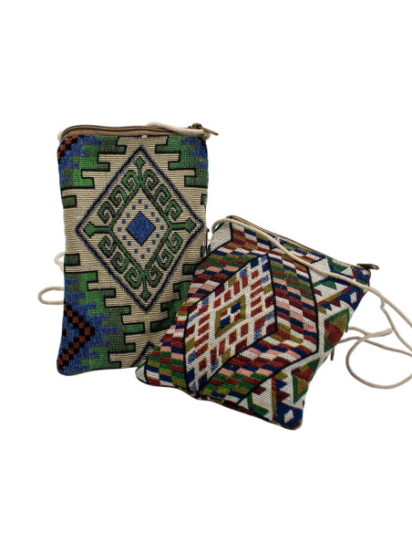 Handmade Hemp Ethnic Crossbody Bag – Wholesale Boho Accessory | Kimago