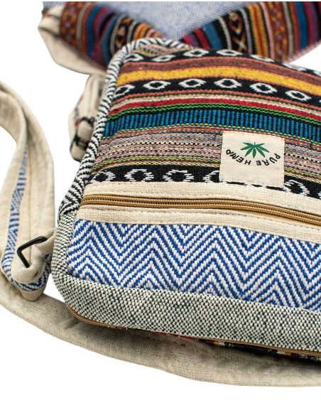 Unisex Handmade Hemp Shoulder Bag – Wholesale Boho Bag | Kimago