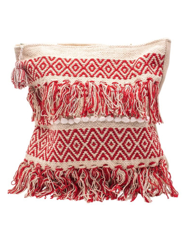 Large Boho Indian Handcrafted Bag with Fringe...