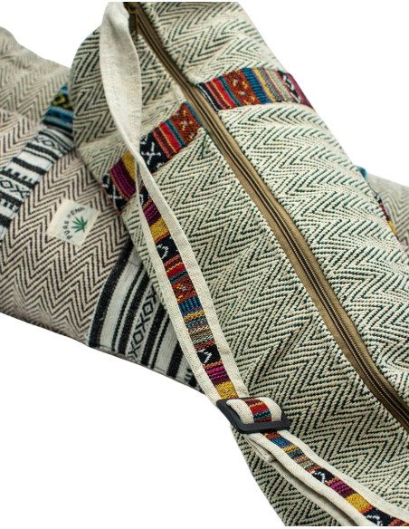 Handmade Hemp Yoga Mat Bag | Kimago