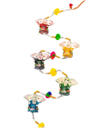 cinco-ganeshas-colgantes-decoracion-colorida