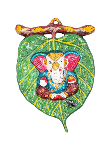 Ganesha Metal Picture with Relief | Kimago