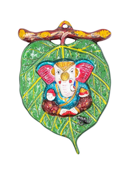 Ganesha Metal Picture with Relief | Kimago