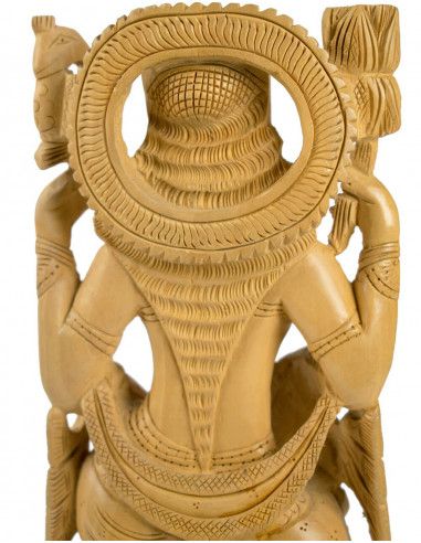 Estatua-de-dios-del-dinero-Lakshmi-detalle