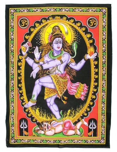 Tapestry-God-Shiva-Meditation-India