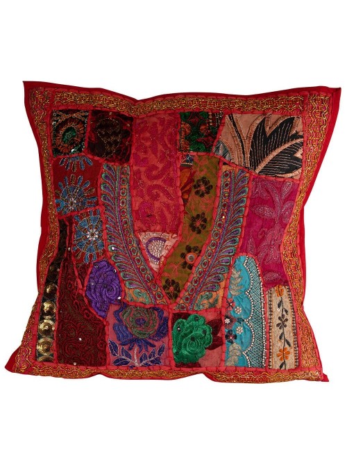 funda-cojin-bordada-hippie-rojo